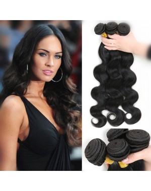 Chinese virgin 3 bundles body wave hair weaves