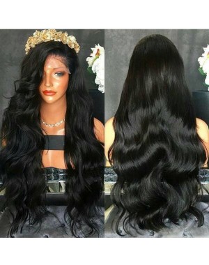 Emily11-Brazilian virgin body wave 360 wig pre plucked hairline 