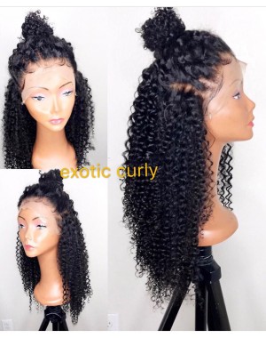 Helen-Brazilian virgin exotic curly full lace wig