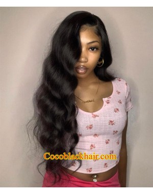 Char-Brazilian virgin body wave full lace wig