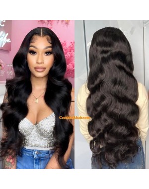 Lucy12-Wear and Go Wig Virgin Human Hair Pre Cut HD Lace Wig body wave