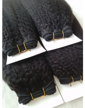 Chinese virgin Italian Yaki 4 bundles wefts