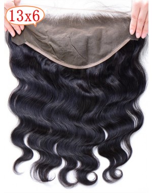 13x6 Brazilian virgin body wave lace frontal