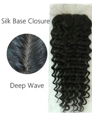 deep wave silk base top closure