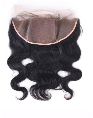 body wave 13*4 lace frontal with 4*4 silk base