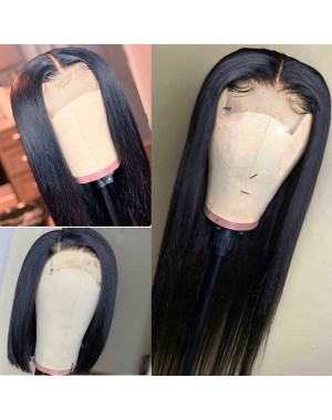 Amala-Brazilian virgin silky straight 4*4 lace closure wig