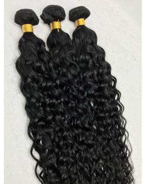 Brazilian virgin 3 bundles water wave machine wefts