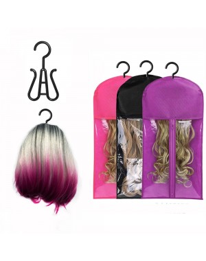 Wig Storage Bags With Hangers Wigs and Hair Extensions Accessories