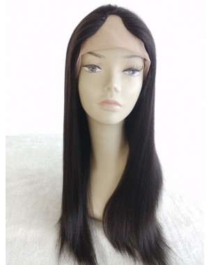 Jill-Yaki straight U part wig Indian remy hair