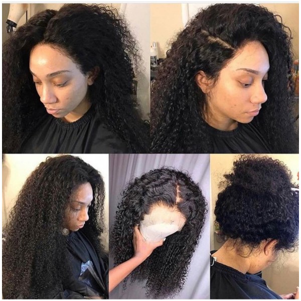 Deep curly full lace wig Clearance
