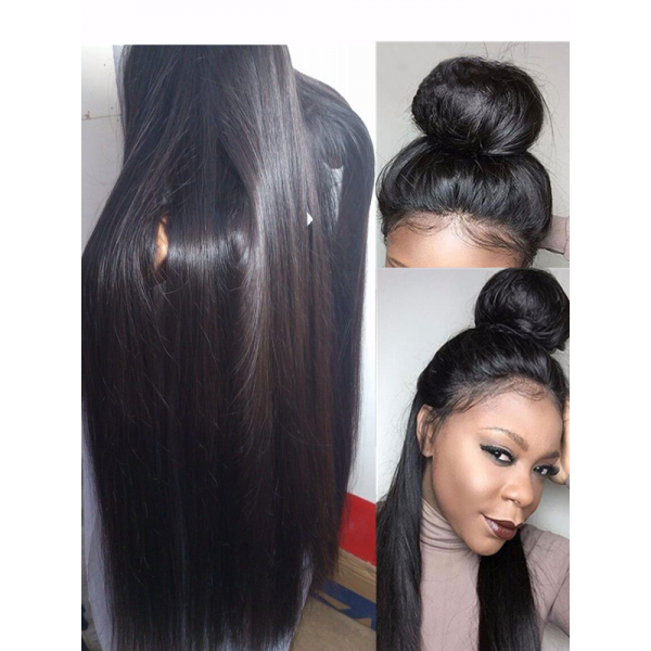 Rita Brazilian Virgin Human Hair Wig Natural Straight Full Lace