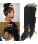 Brazilian Virgin light yaki 360 Lace Frontal 