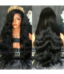 Emily11-Brazilian virgin body wave 360 wig pre plucked hairline 