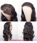 Emily06-Brazilian virgin loose wave 360 lace frontal wig 