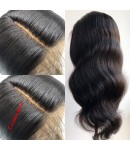 Emily30-Brazilian virgin yaki body wave 360 lace frontal wig 