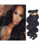 Brazilian virgin 3 bundles body wave hair weaves