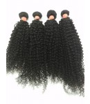 Brazilian virgin 4 bundles curly hair weaves