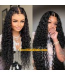 Angela 05-5x5 HD lace closure wig curl wave Brazilian virgin hair 