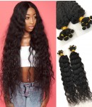 Brazilian virgin loose deep curly hand tied wefts