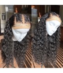 Eric-Brazilian virgin pre plucked deep curly full lace wig