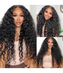 Lucy10-Wear and Go Wig Brazilian Virgin Human Hair HD Lace Wig deep wave