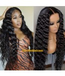 Nova 03-Deep wave Brazilian virgin 13x6 wig glueless lace front Pre plucked hairline