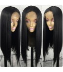 Emily21-Pre plucked Brazilian virgin silky straight bob 360 frontal wig 