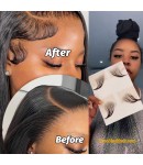 HD lace baby hairs 100% human hair 