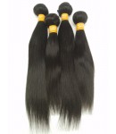 Indian virgin 4 bundles silky straight hair weaves