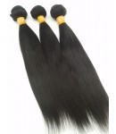 Indian virgin 3 bundles silky straight hair weaves