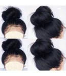 Jacky-Brazilian virgin pre plucked Italian yaki full lace wig