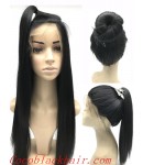 Lidia-Chinese virgin Light Yaki glueless lace front wig