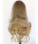 Angela 56-Light blonde 5x5 HD lace closure wig virgin human hair 