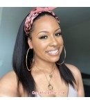 Rudy 03-Headband wigs light yaki Brazilian virgin human hair 