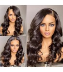 Angela 04-5x5 HD lace closure wig Loose Wave Brazilian virgin human hair 