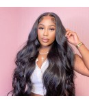 Lucy04-Wear Go Wig Virgin Human Hair Pre Cut HD Lace Wig loose wave