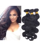 Malaysian virgin 3 bundles body wave hair weaves