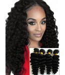 Malaysian virgin 4 bundles deep wave hair weaves