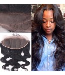 Malaysian virgin body wave lace frontal