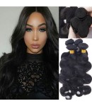 Malaysian virgin 4 bundles body wave hair weaves