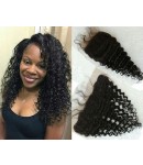 Malaysian virgin deep wave lace frontal