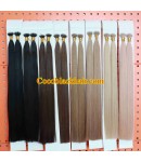 Nano Tips Raw Virgin Cuticle Aligned Double Drawn hair Extensions 