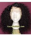Emily58-Pre plucked Brazilian virgin natural curl 360 wig 