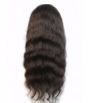 Jean-Malaysian virgin natural wave full lace wig