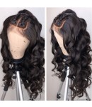 Emily07-Brazilian virgin ocean wave 360 frontal wig 