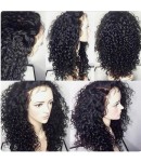 Rolita-Brazilian virgin curly wave full lace wig