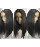 Diana- Brazilian virgin pre plucked bob straight full lace wig