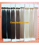 U Tips Raw Virgin Cuticle Aligned Double Drawn hair Extensions 