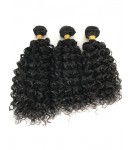 Brazilian virgin 3 bundles wet wave machine wefts