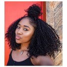Grace-Malaysian virgin Kinky curly full lace wig